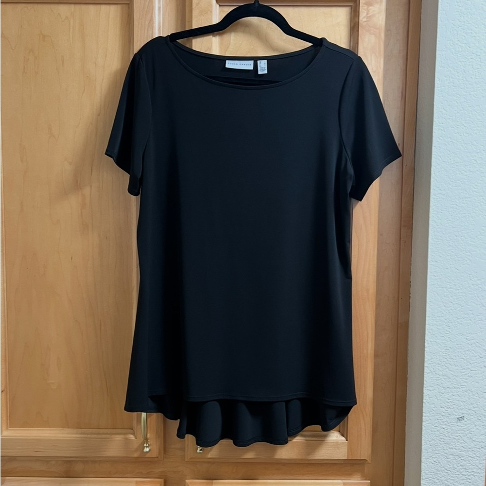 Susan Graver Black Women's Top